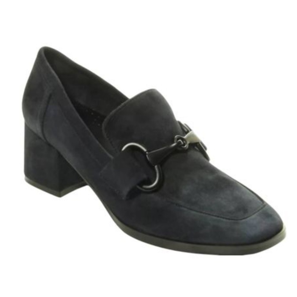 Vaneli Women's Black‎ Alroy Suede Loafers Size 8.5M